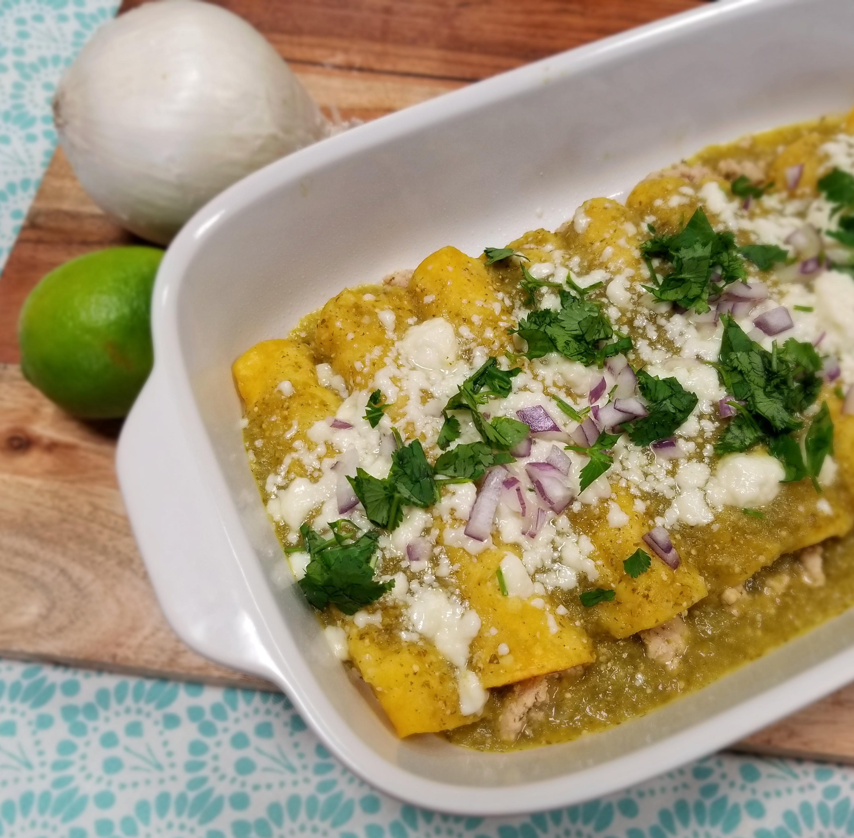 Chicken Enchiladas